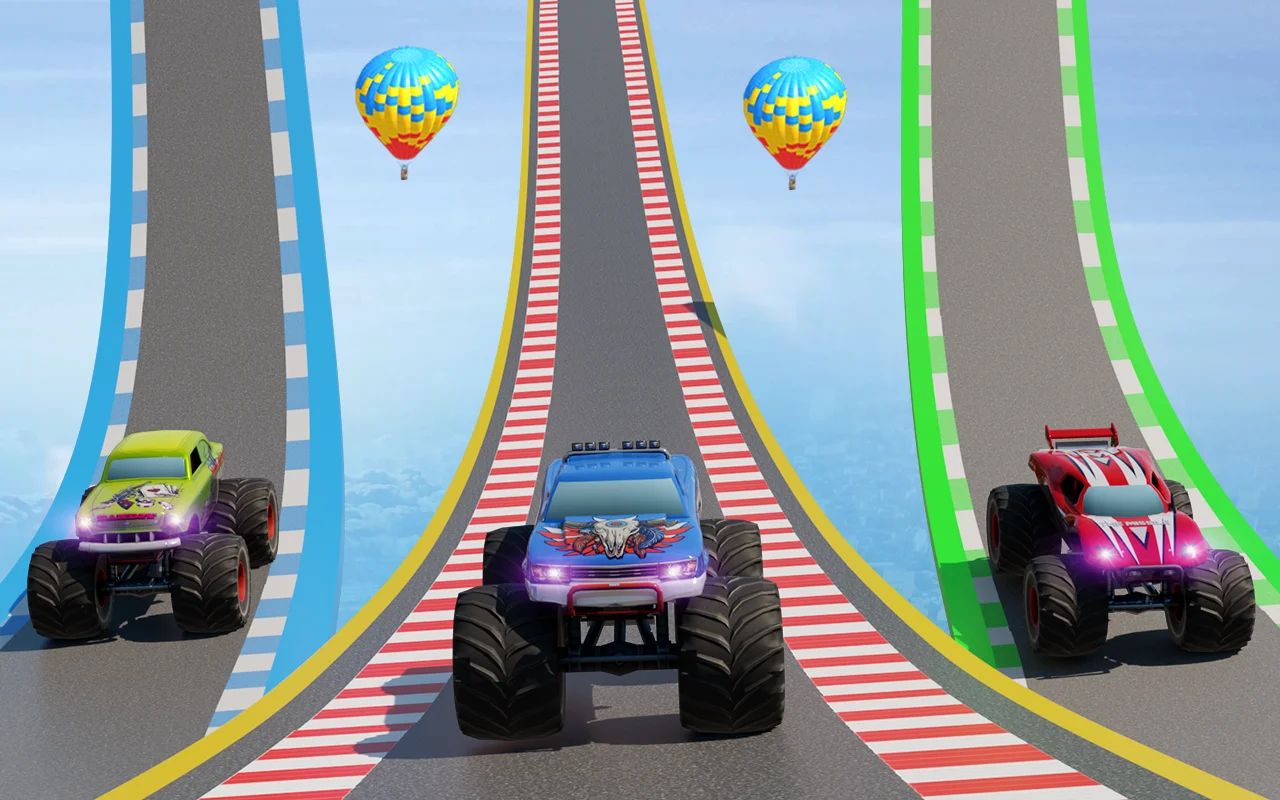 Monster Truck Mega Ramp Stunts 3D Truck Simulator — screenshot 2