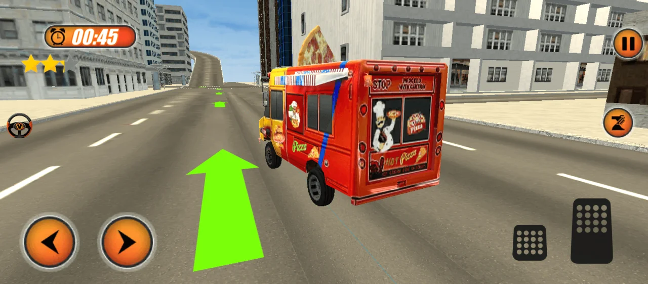 Pizza Delivery Van Driver Game 2022 — screenshot 1