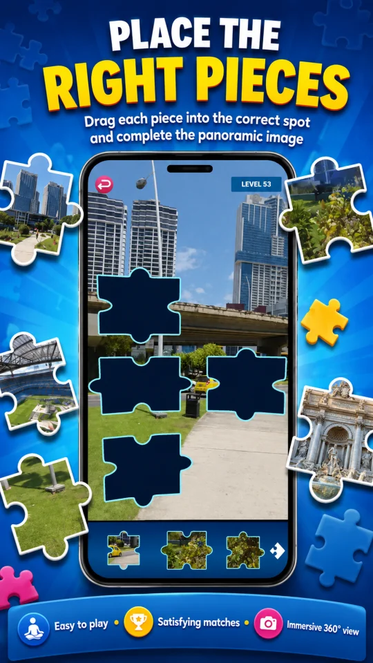 Puzzle 360 Real Life - Godot Android Game Template — screenshot 1