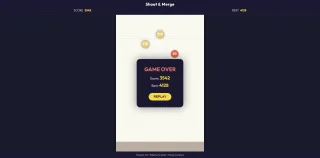 Shoot & Merge 2048 Ball Shooter (HTML5 + Unity)