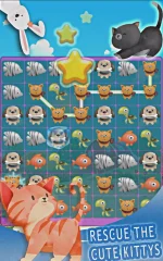 Farm Pet Rescue Game: Match 3 Puzzle Pet