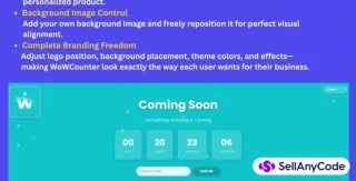 WoWCounter - Coming Soon & Countdown Script with Admin Panel, Analytics and Multilingual RTL