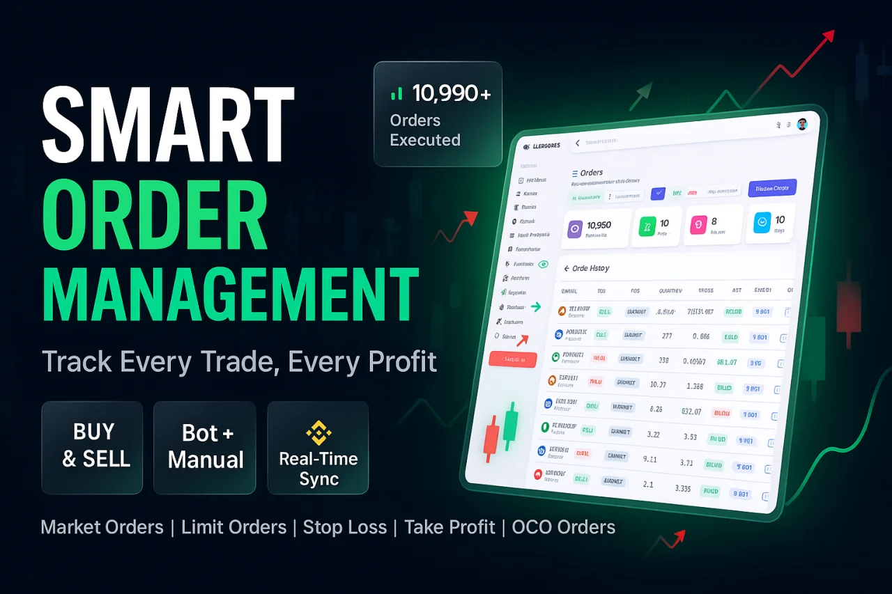Lucromatic - Automated Crypto Trading Bot for Binance Spot, Futures & Launchpad — screenshot 6