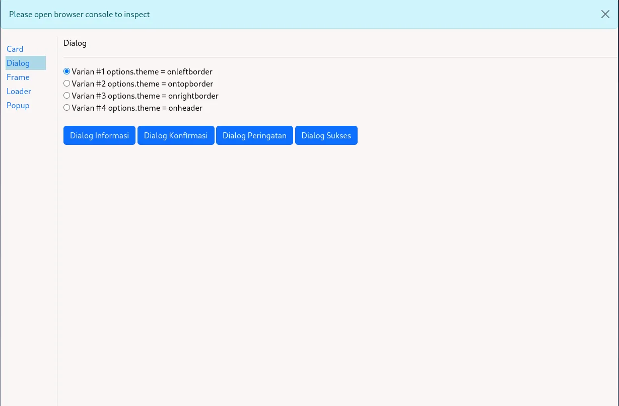 Bootstrap Based Component — screenshot 3