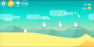Dune Clone / Tiny Wings (Top Free Game) Complete Project