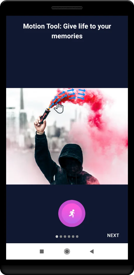 Photo in Motion | AdMob | Firebase | Android Studio — screenshot 2