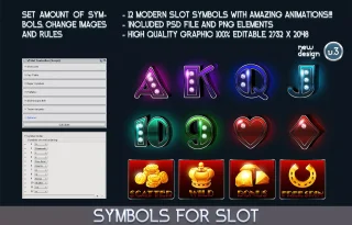 MK - Modern Suits Slot Asset