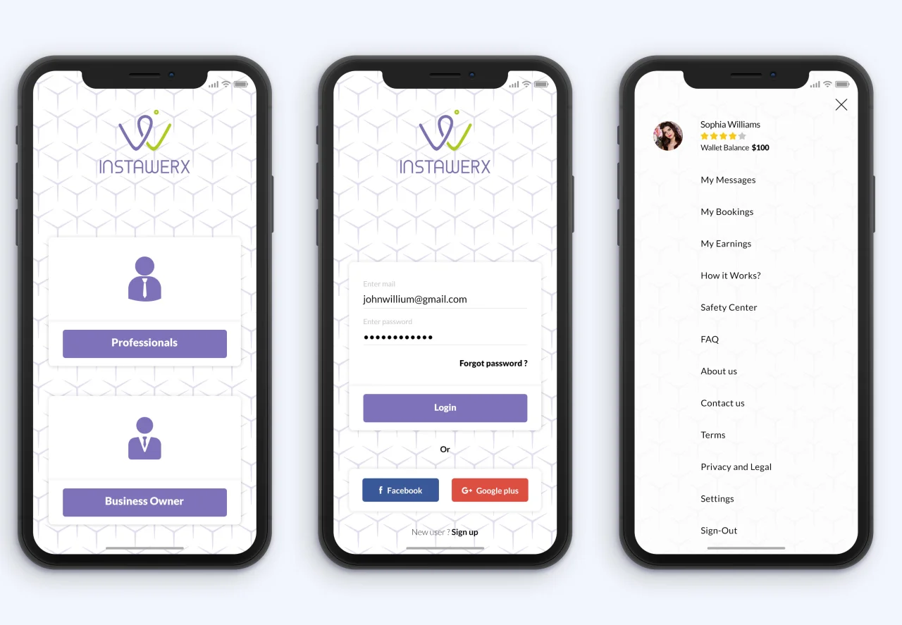 Instawerx Booking App — screenshot 8
