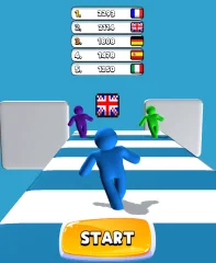 Fall Rush.io Hyper Casual Game