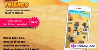 War Friends! Aim & Shoot Complete Game Template