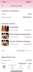 FSPA - Spa & Salon Booking Management System - iOS