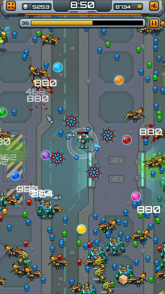 Space Survivor - Buy HTML5 Game — screenshot 2