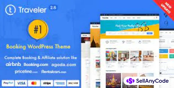 Travel Booking WordPress Theme