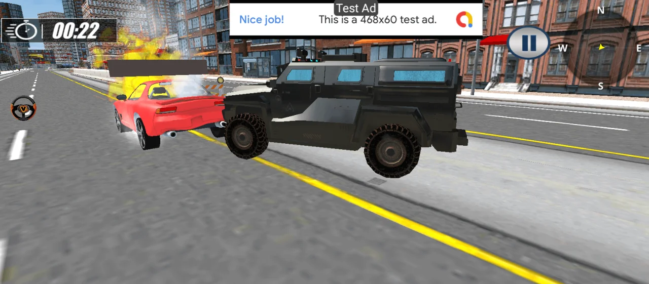 Police Car Chase – Cops Smash Cars Police Games 2022 — screenshot 4