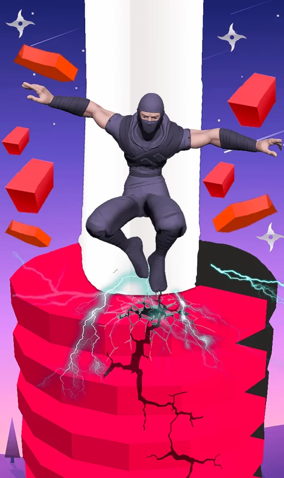 Stack Ninja Blast-Crush Jumping Fun Free 3D — screenshot 4