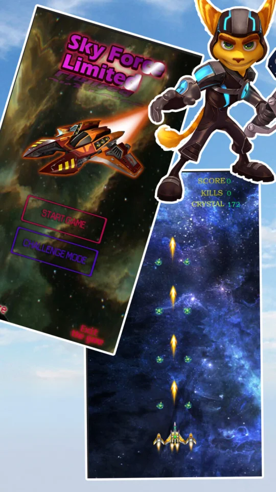 Sky Force Limited Complete Game + Best Game 2017 Support 64 Bit — screenshot 4