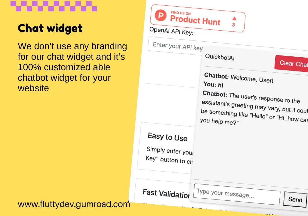 QuickbotAI | Train ChatGPT on Your Own Data | AI Chatbot Development Solution — screenshot 7