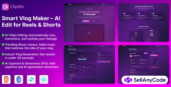 Smart Vlog Maker AI Edit for Reels & Shorts
