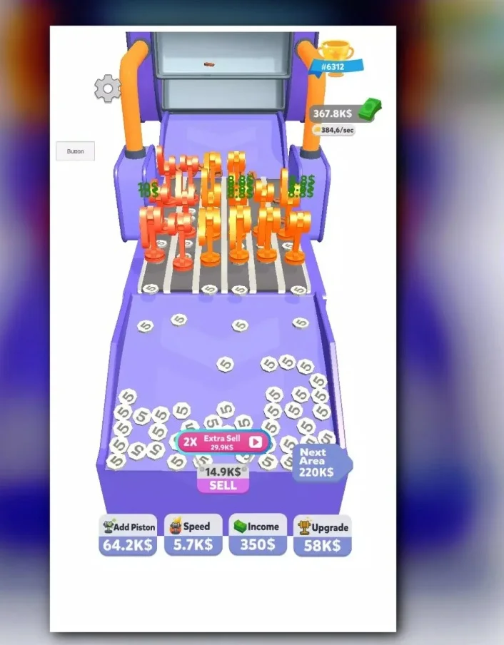 Piston Clicker Idle Money Machine — screenshot 5