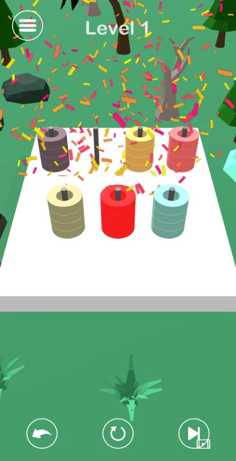 Color Sort 3D (Unity Complete+AdMob+Android+iOS) — screenshot 1