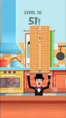 Charlie Chaplin - Pizza Stack Game