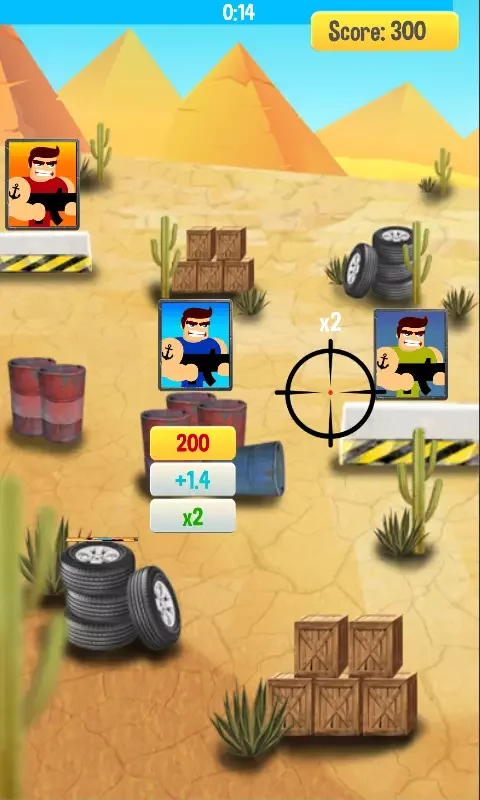 War Friends! Aim & Shoot Complete Game Template — screenshot 2