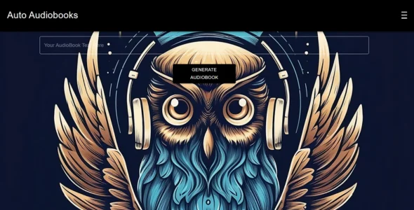 AI Audiobook Narration App — screenshot 1