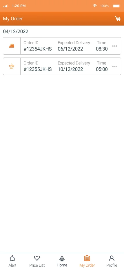 Laundry Application — screenshot 6