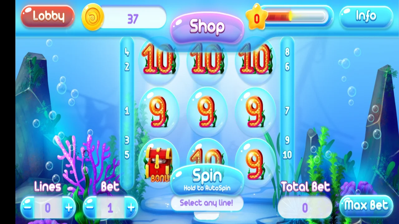 Free Casino Slot Games: Ocean Slots Unity Game Code **Updated 2025** — screenshot 4