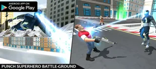 Punch Superhero Battleground: World War Simulator