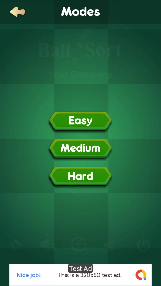 Ball Sort Puzzle Source Code (AdMob+Unity Ads+3000 Levels) — screenshot 3