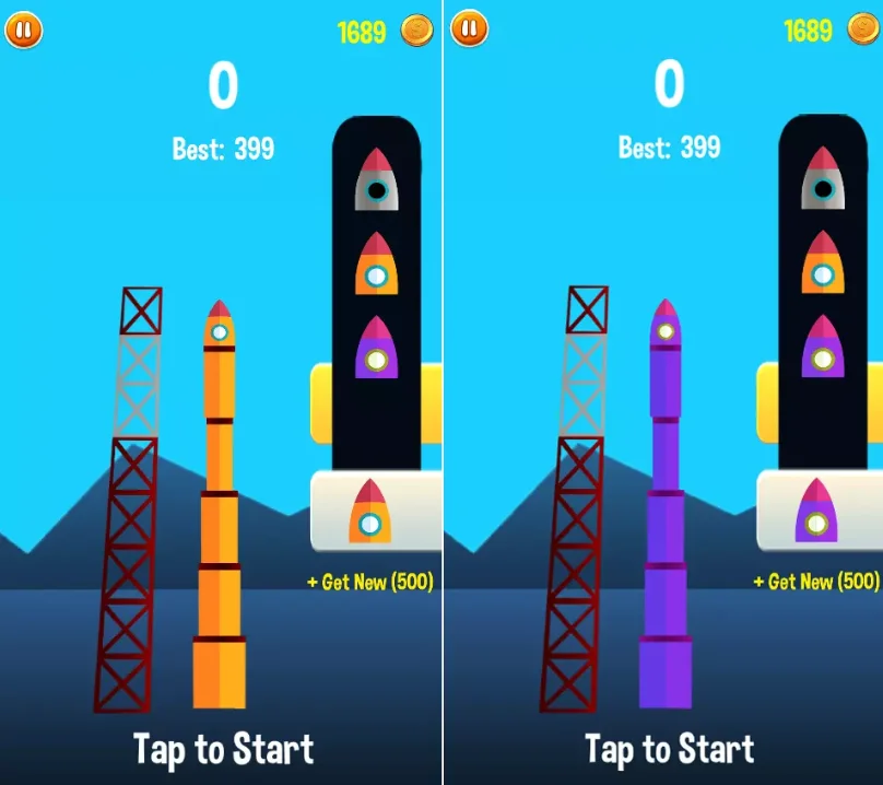 Space Frontier Complete Game Template — screenshot 3