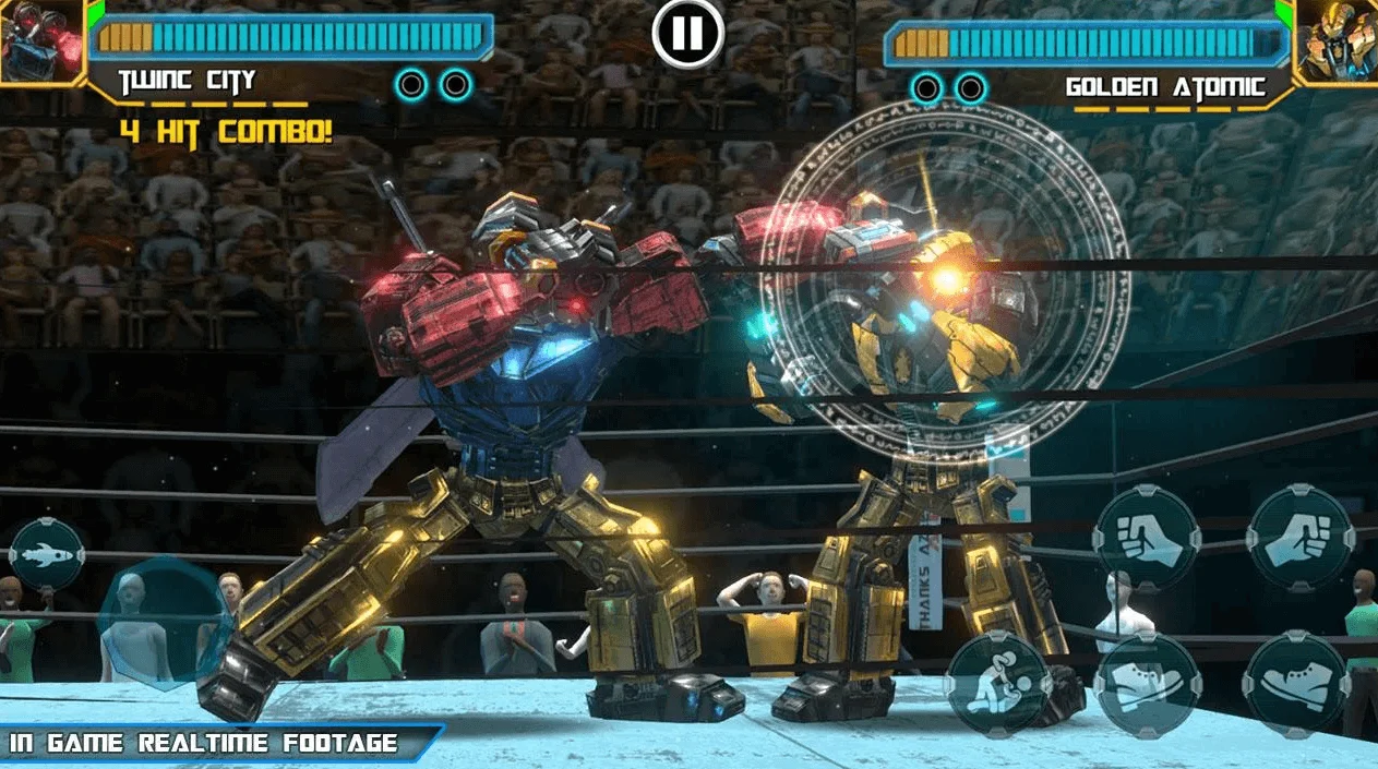 Real Robot Ring Boxing 3D — screenshot 2