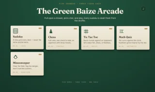 The Green Baize Arcade