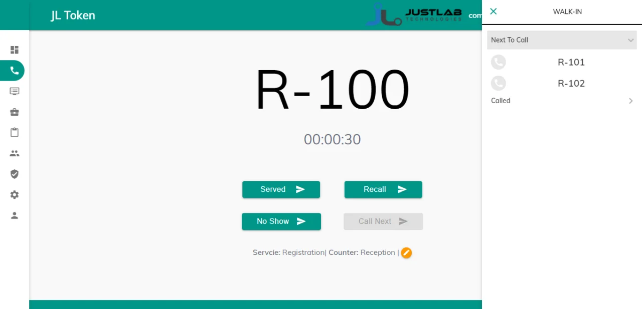 JL Token v3.1.9 - Queue Management System — screenshot 2