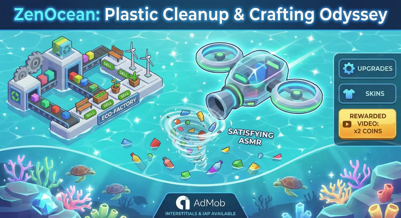 ZenOcean: Eco-Cleanup ASMR — screenshot 4