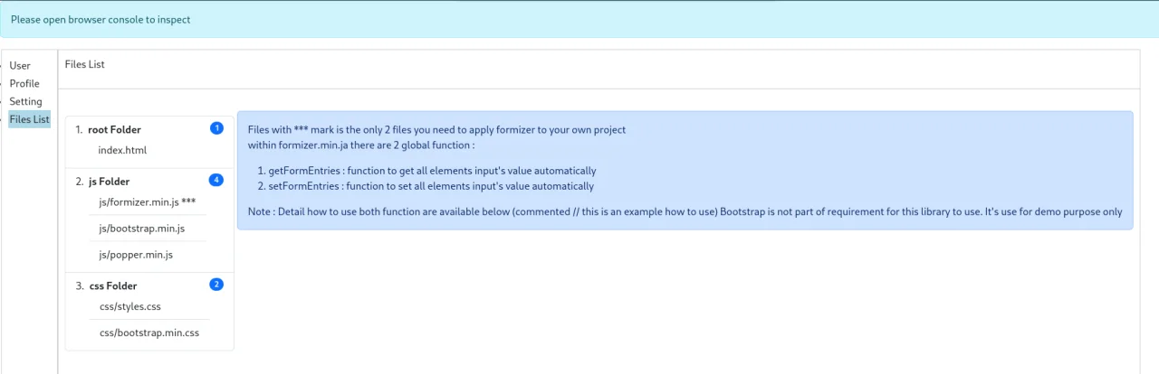 Formizer — screenshot 1