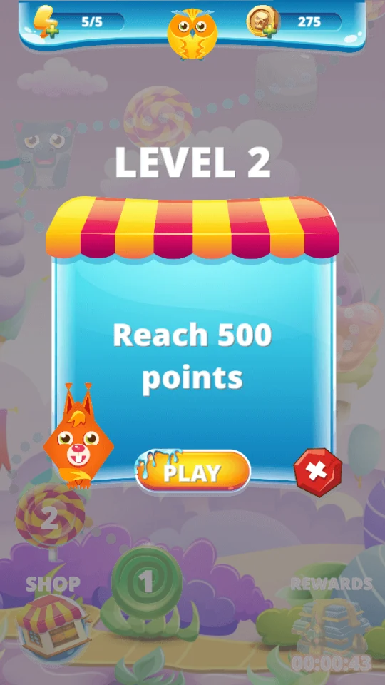 Sweety Shapes Physics Match3 — screenshot 5