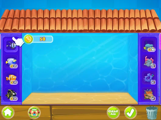 Happy Aquarium - Unity Source Code — screenshot 3