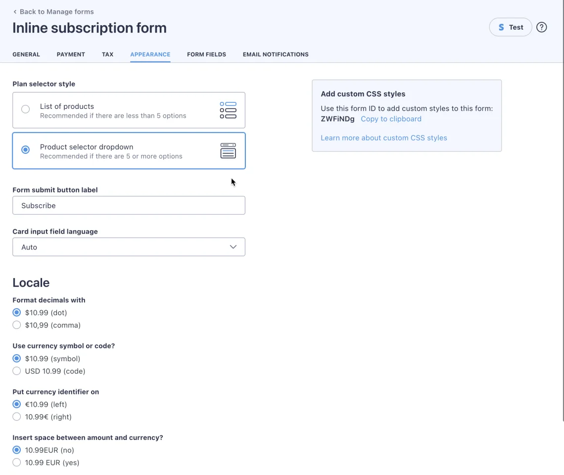 WP Full Stripe - Subscription and Payment Plugin for WordPress — screenshot 1