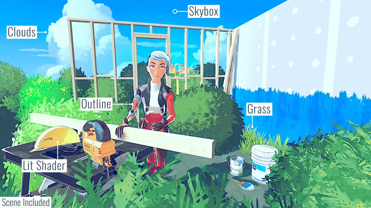 Quibli: Anime Shaders and Tools — screenshot 3