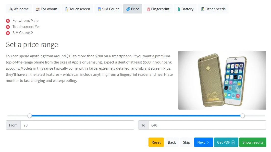 WooCommerce Step Filter - Product Filter for WooCommerce — screenshot 4