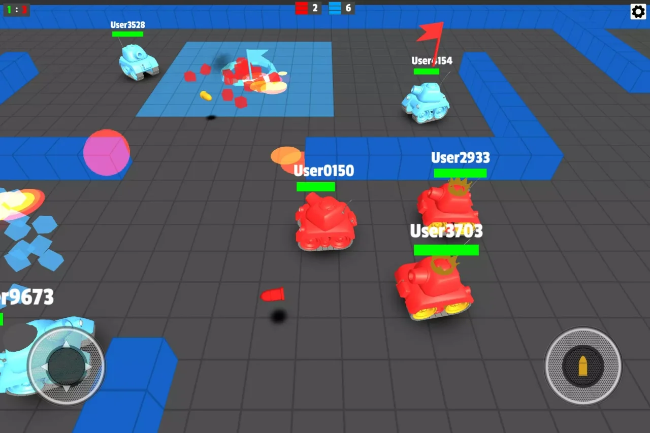 Tanks Multiplayer (Netcode, Photon) — screenshot 2