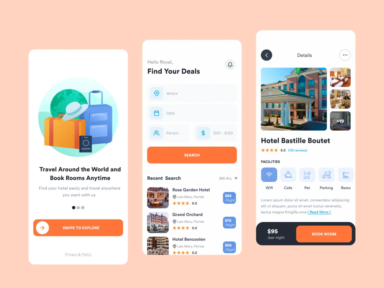 Online Hotel Booking Website in PHP with Source Code — screenshot 5