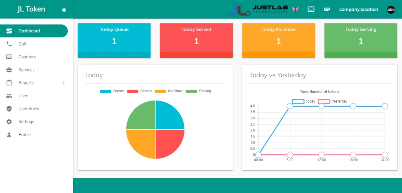 JL Token v3.1.9 - Queue Management System — screenshot 4