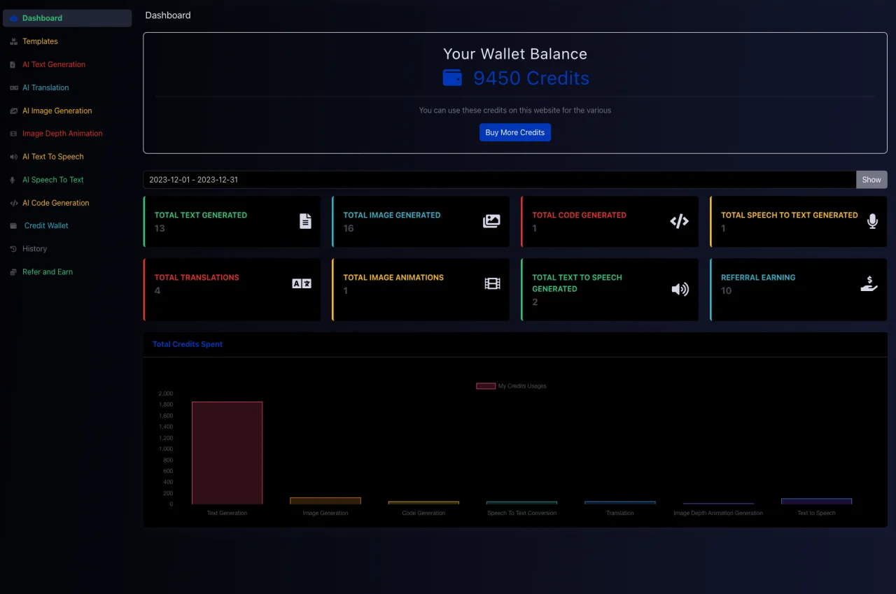AiGen - All-in-One AI Generation Tool - Artificial Intelligence — screenshot 2