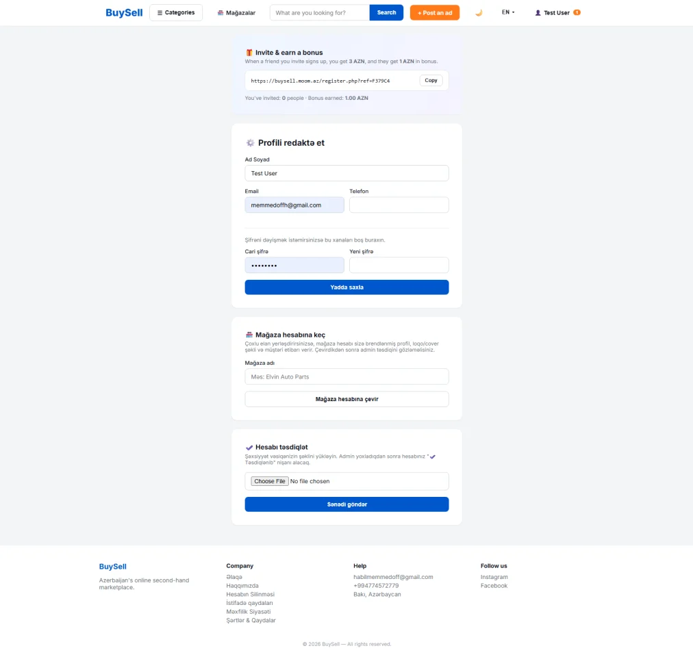 Buysell - PHP MySQL Marketplace Flutter App — screenshot 3
