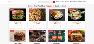 The Food Hub | A Resturant Website