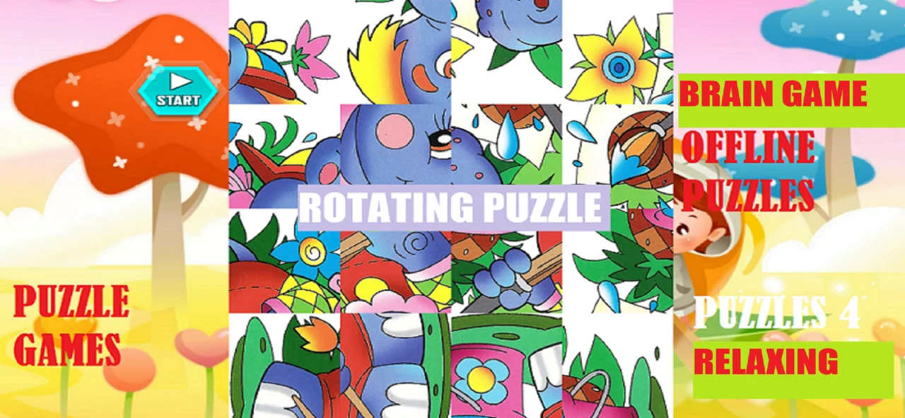 Rotating Puzzles Full Unity Game Source Code — screenshot 5
