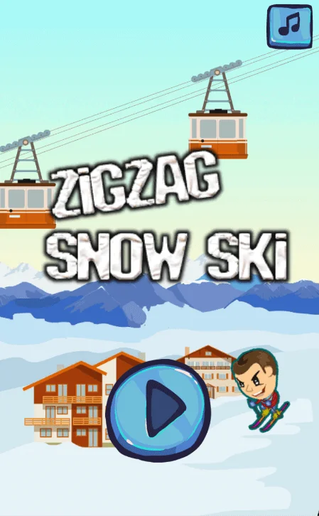 ZigZag Snow Ski Complete Project — screenshot 1